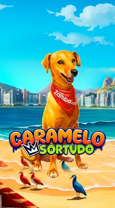 Cartel vertical de una máquina de temática de dulces publicada en el catálogo de pagamonedas del operador.